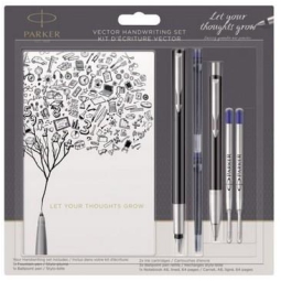 BLISTER PARKER VECTOR STILO+SFERA+REFILL+CARTUCCIA
