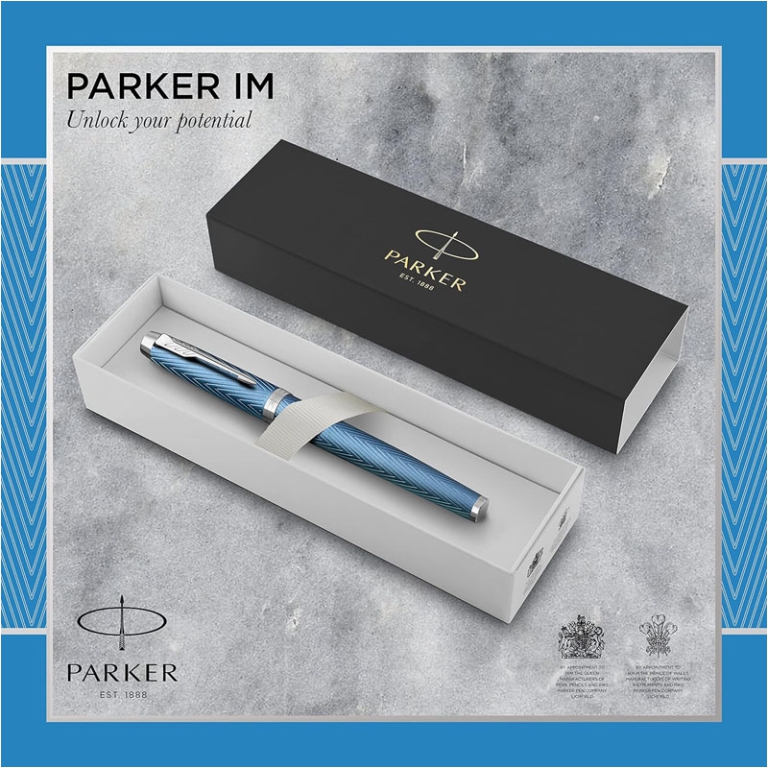 STILOGRAFICA IM PREMIUM BLUE GREY F CT PARKER V.111,00 2