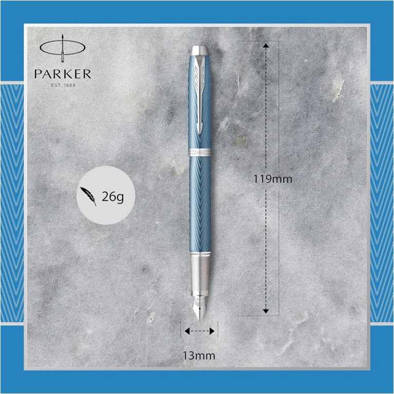 STILOGRAFICA IM PREMIUM BLUE GREY F CT PARKER V.111,00 3