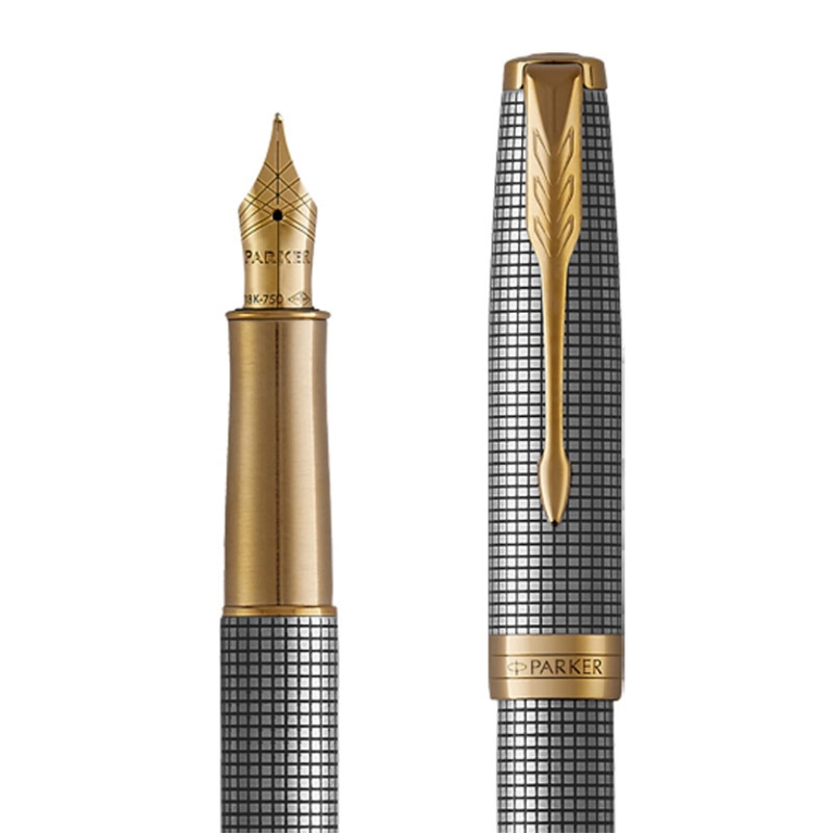STILO SONNET STERLING CISELE' 18K PARKER V.635,00 2