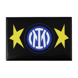 MAGNETE STAMPATO INTER 2 STELLE GIALLE