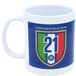 TAZZA MUG INTER CAMPIONE D'ITALIA 21 SCUDETTO