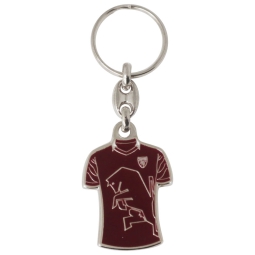 PORTACHIAVI DORATO IN METALLO MAGLIETTA TORINO