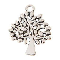 CIONDOLO ALBERO VITA 12PZ 2,5X3CM