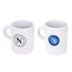 SET 2 TAZZINE DA CAFFE' IN CERAMICA NAPOLI
