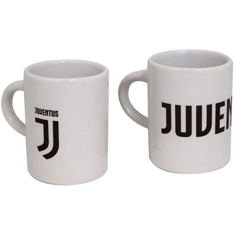 SET 2 TAZZINE DA CAFFE' IN CERAMICA JUVENTUS