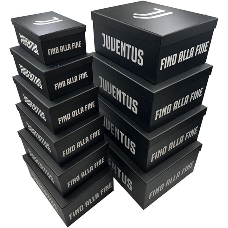 SET BOX STORAGE 10PZ JUVE 37X28CM