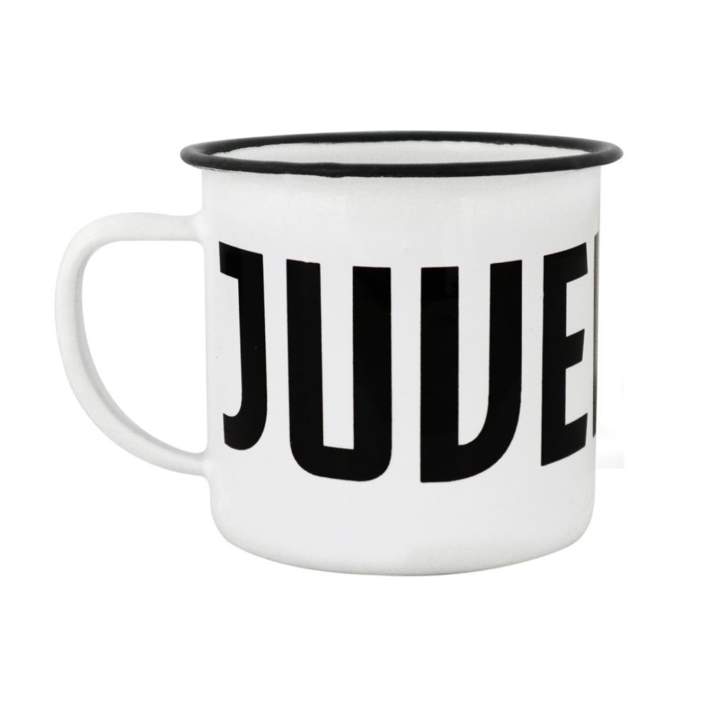 TAZZA MUG IN METALLO SMALTATO JUVE: vendita ingrosso con consegna