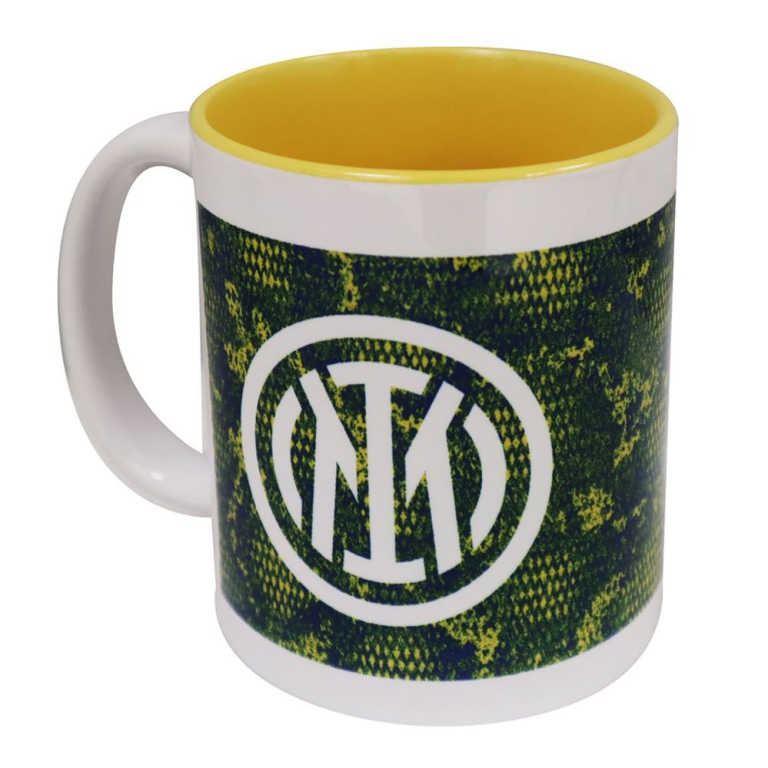 TAZZA MUG IN CERAMICA INTERNO GIALLO INTER