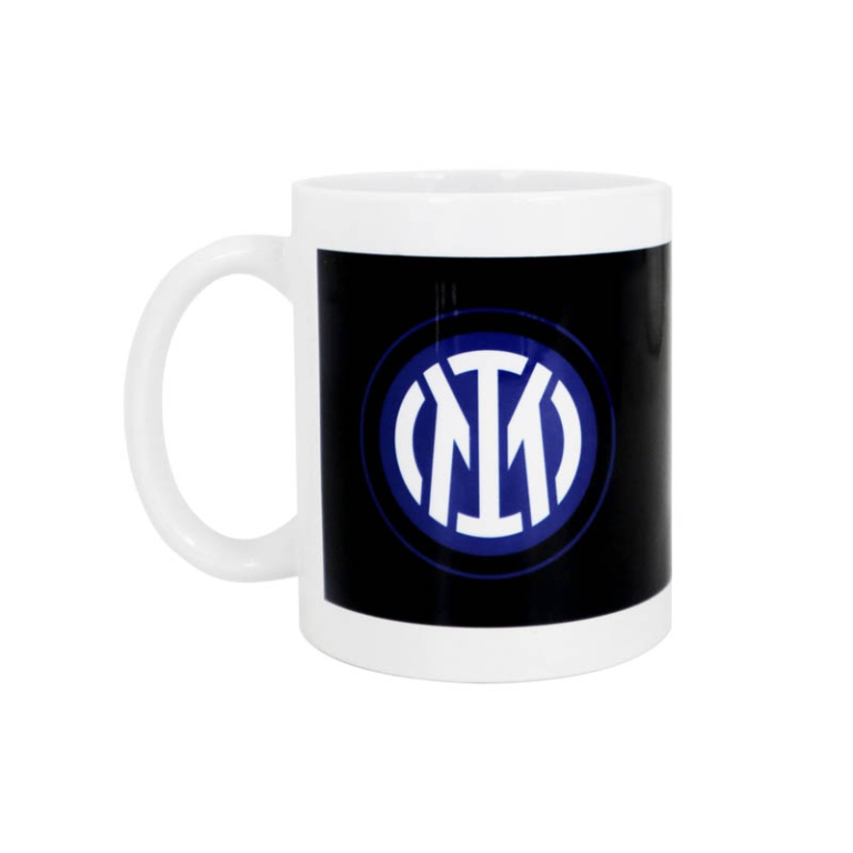 TAZZA MUG IN CERAMICA STAMPA NERA INTER