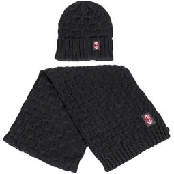 SET CAPPELLO + SCIARPA MILAN