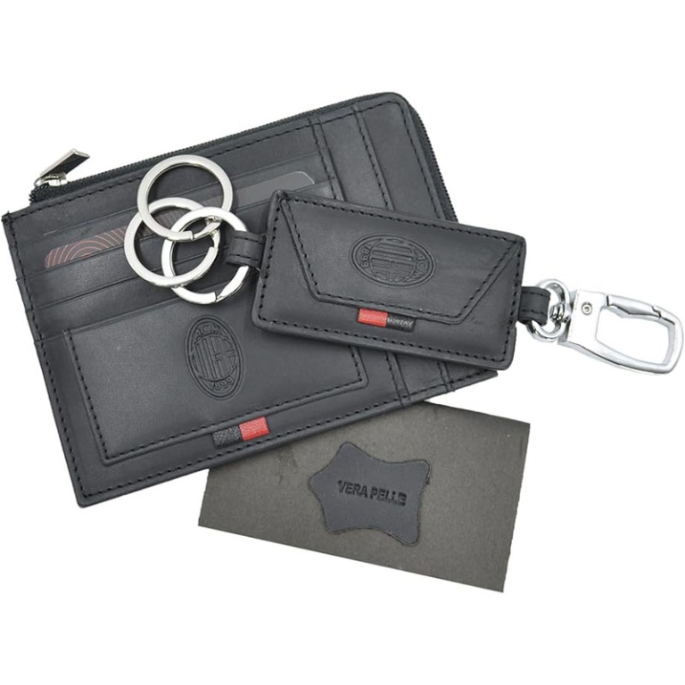 SET PORTACARTE CON PORTACHIAVI MILAN