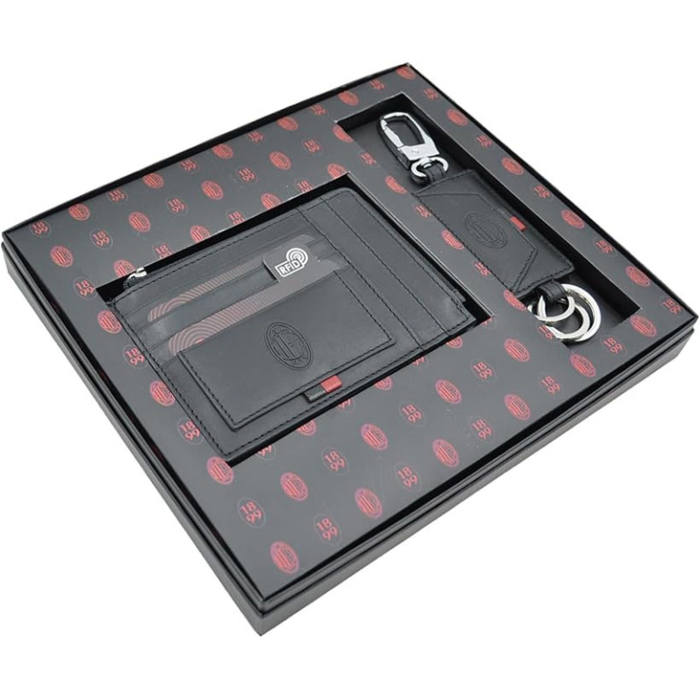 SET PORTACARTE CON PORTACHIAVI MILAN 2