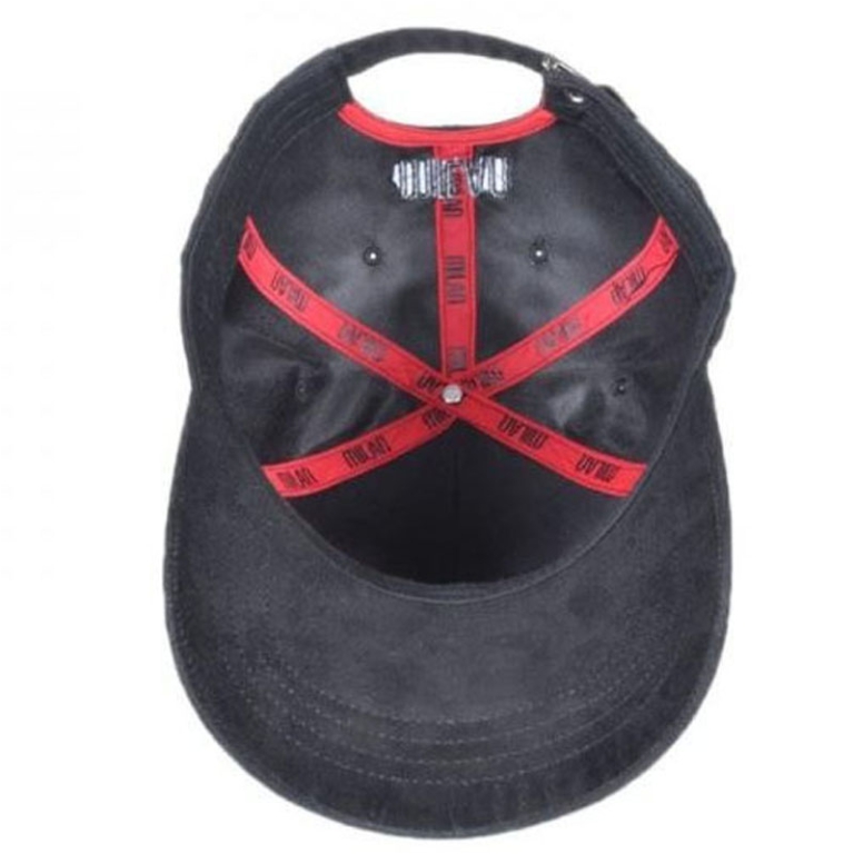 CAPPELLO DA BASEBALL MILAN CON RICAMO ORO LUREX 3