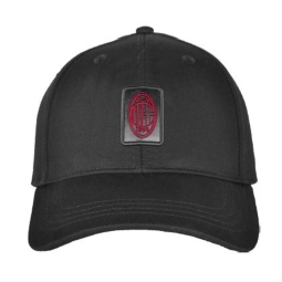 CAPPELLO DA BASEBALL MILAN CON PATCH IN PELLE