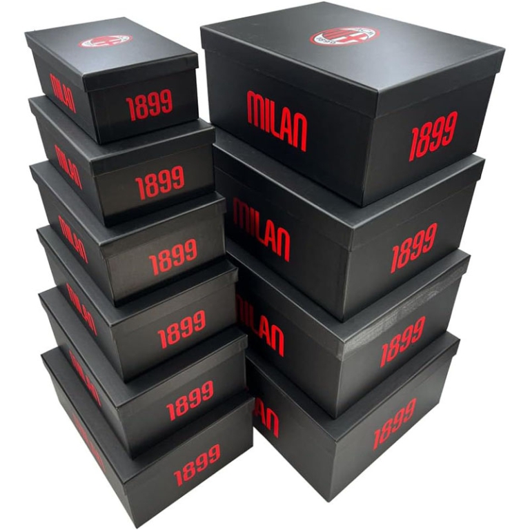 SET BOX STORAGE 10PZ 37X28CM MILAN