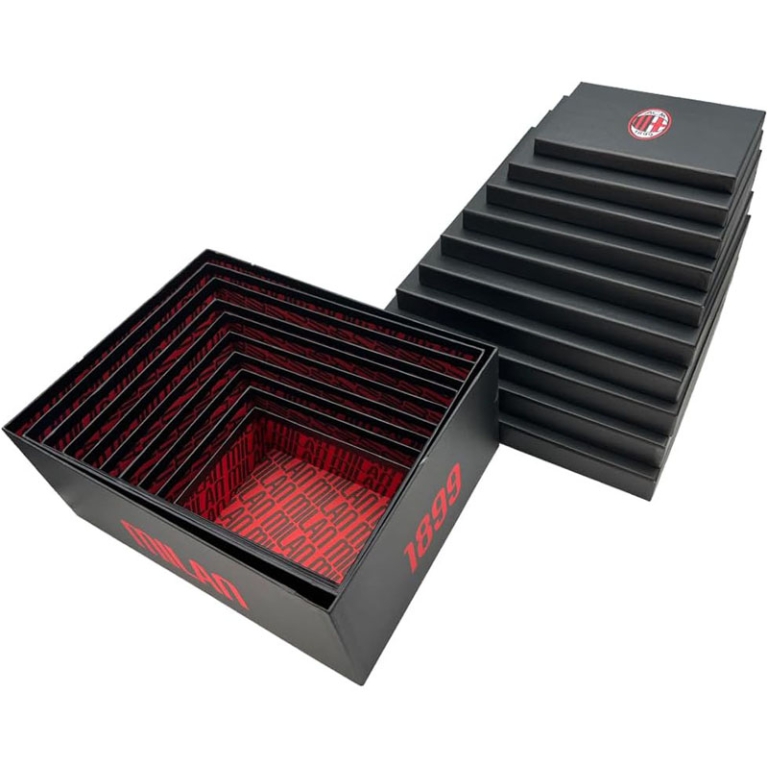 SET BOX STORAGE 10PZ 37X28CM MILAN 2