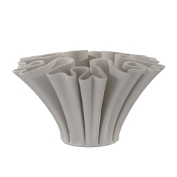 CENTROTAVOLA H16CM LINEA SAND BIANCO
