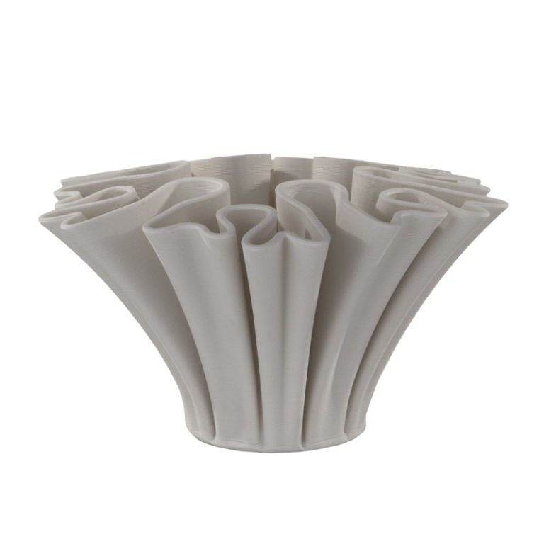 CENTROTAVOLA H16CM LINEA SAND BIANCO