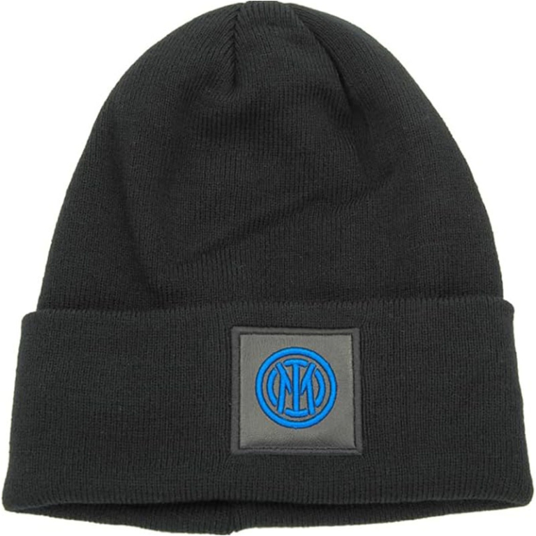 CAPPELLO SKIPPER CON PATCH IN PELLE INTER
