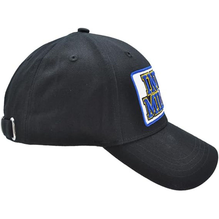 CAPPELLO DA BASEBALL INTER CON PATCH IN PELLE 2