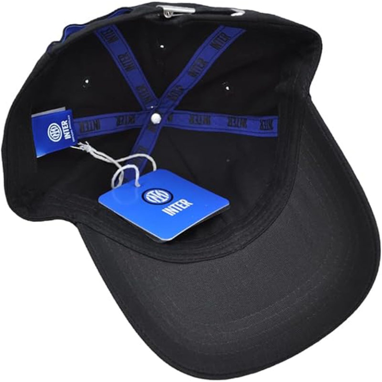 CAPPELLO DA BASEBALL INTER CON PATCH IN PELLE 3