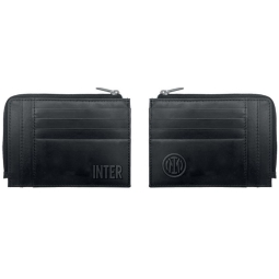 PORTAFOGLIO PORTACARTE IN PELLE 130X90MM INTER