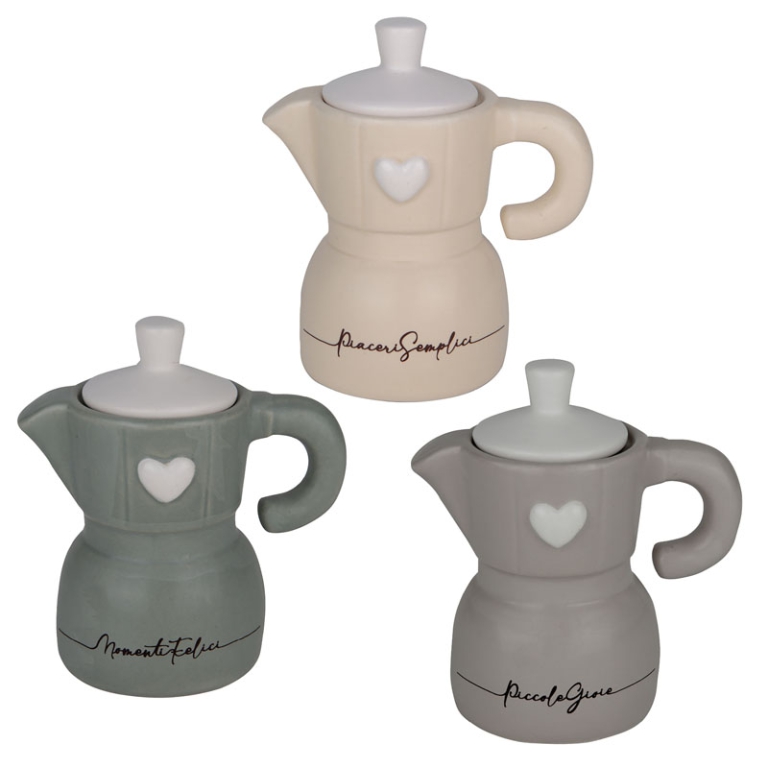 MOKA ARYS CUORE H11CM 6PZ SOGGETTI ASSORTITI