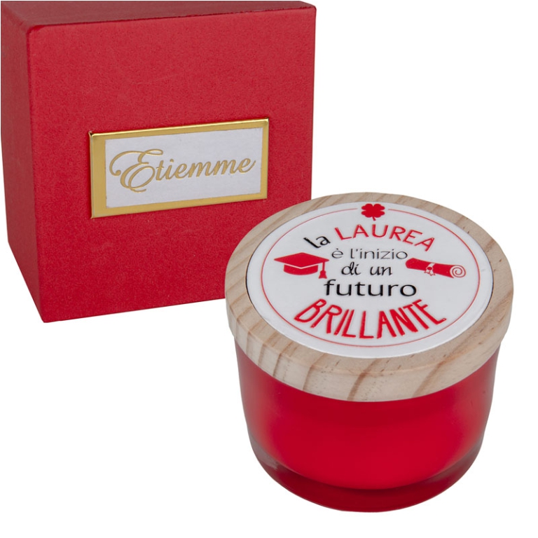 CANDELA PROFUMATA D7H6CM LAUREA