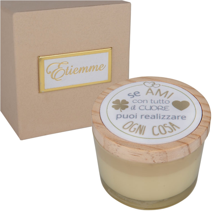 CANDELA PROFUMATA D7H6CM CUORE