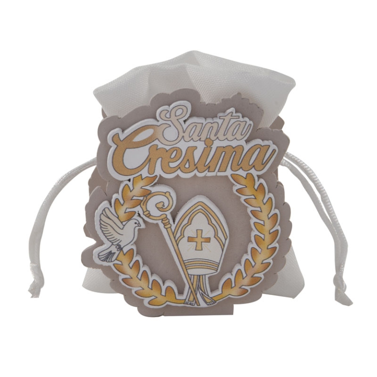 PORTACONFETTI CRESIMA    8CM 6PZ