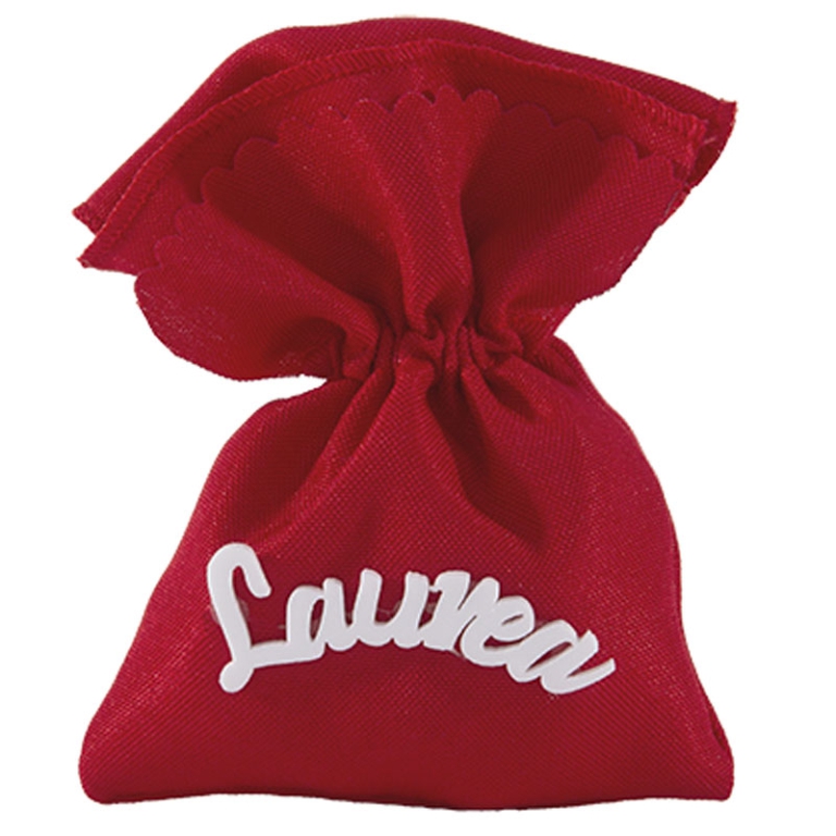 SACCHETTO ACCADEMIA LAUREA 10X12CM 12PZ C/DECORO