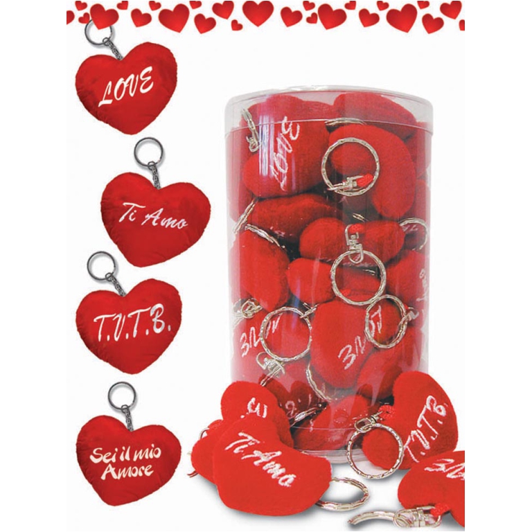 PORTACHIAVI CUORE 48PZ