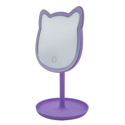 SPECCHIO LED PER IL TRUCCO GATTO 15,3X14X26CM