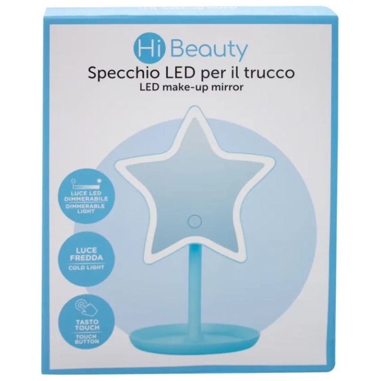 SPECCHIO LED PER IL TRUCCO STELLA 16,6X14X25,5CM 2