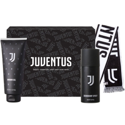 CONFEZIONE DEODORANTE+GEL DOCCIA+SCIARPA JUVENTUS