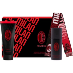 CONFEZIONE DEODORANTE+GEL DOCCIA+SCIARPA MILAN