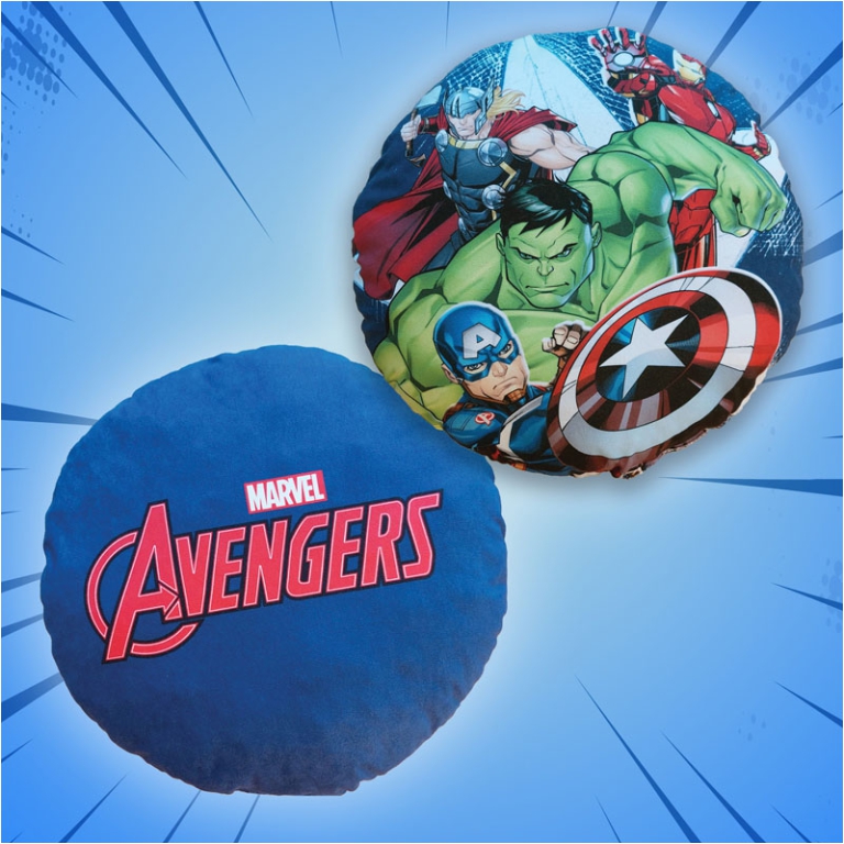 CUSCINO TONDO AVENGERS D38CM