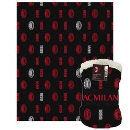 PLAID AGNELLATO CON BANDIROOL 130X160CM MILAN