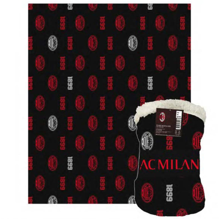 PLAID AGNELLATO CON BANDIROOL 130X160CM MILAN