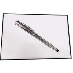 PENNA TRIS C/MEMORIA USB ARGENTATA 16GB