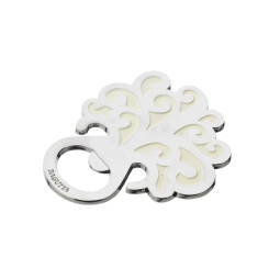 APRIBOTTIGLIA 6X8CM BIANCO ALBERO VITA