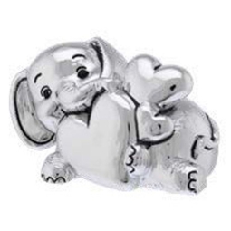 DECORO ELEFANTE 5X4H5CM  ARGENTATO