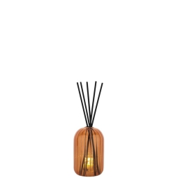 VASO PROFUMATORE LUCE LED 6,5X10CM ARANCIONE