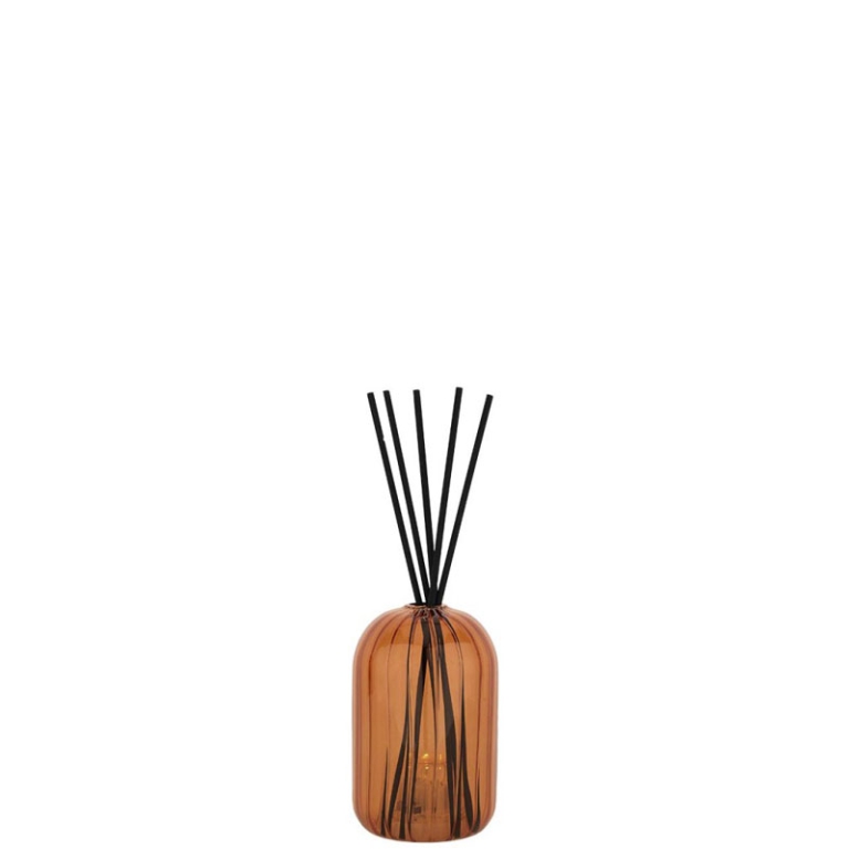 VASO PROFUMATORE LUCE LED 6,5X10CM ARANCIONE 2