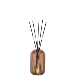 VASO PROFUMATORE LUCE LED 8,5X14CM TORTORA