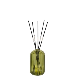 VASO PROFUMATORE LUCE LED 8,5X14CM SMERALDO
