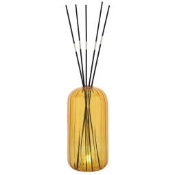 VASO PROFUMATORE LUCE LED 10X20CM SENAPE