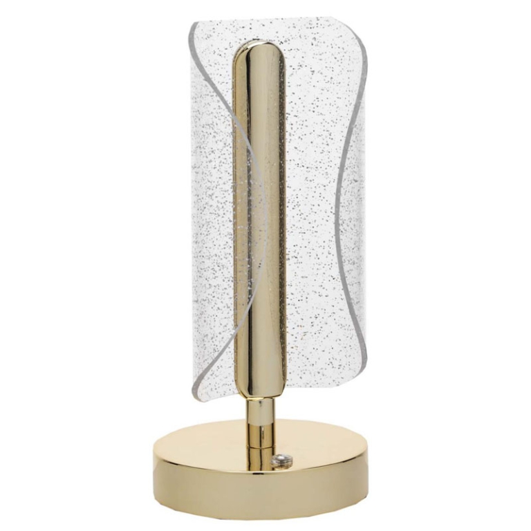 LAMPADA H23CM LED COLOR  ORO RICARICABILE 3