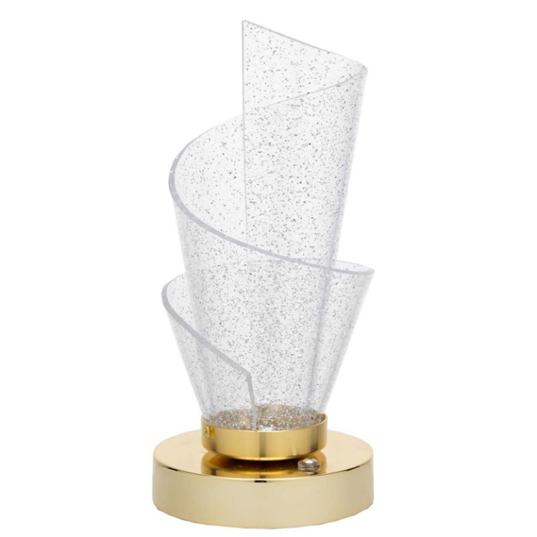 LAMPADA H23CM LED COLOR  ORO RICARICABILE 3